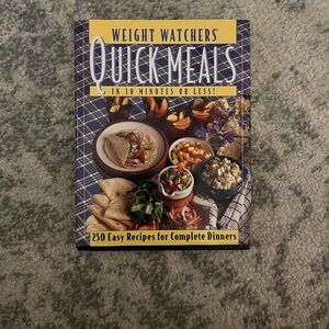 Weight Watchers Quick Meals in 30 minutes or less cookbook